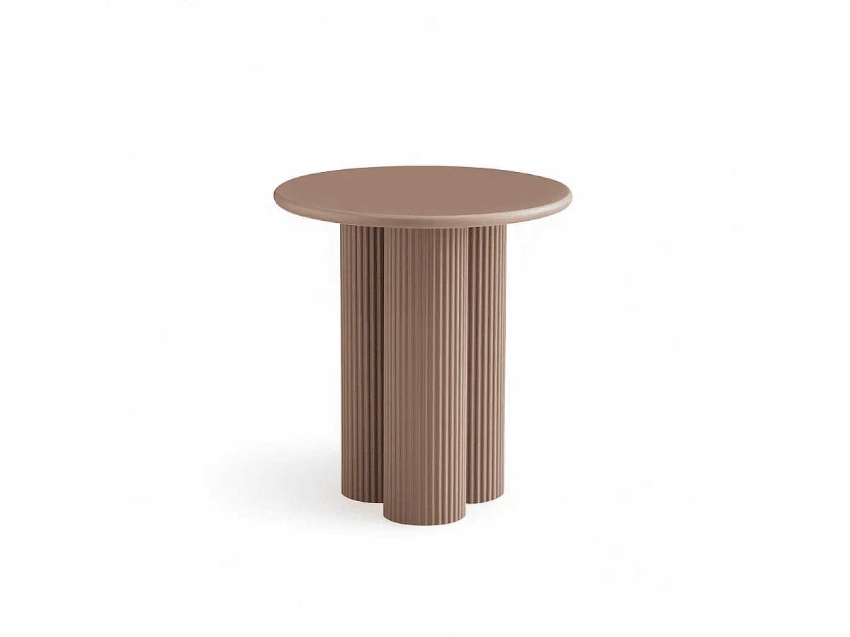 Runder Couchtich ø50 cm Mocha Mousse