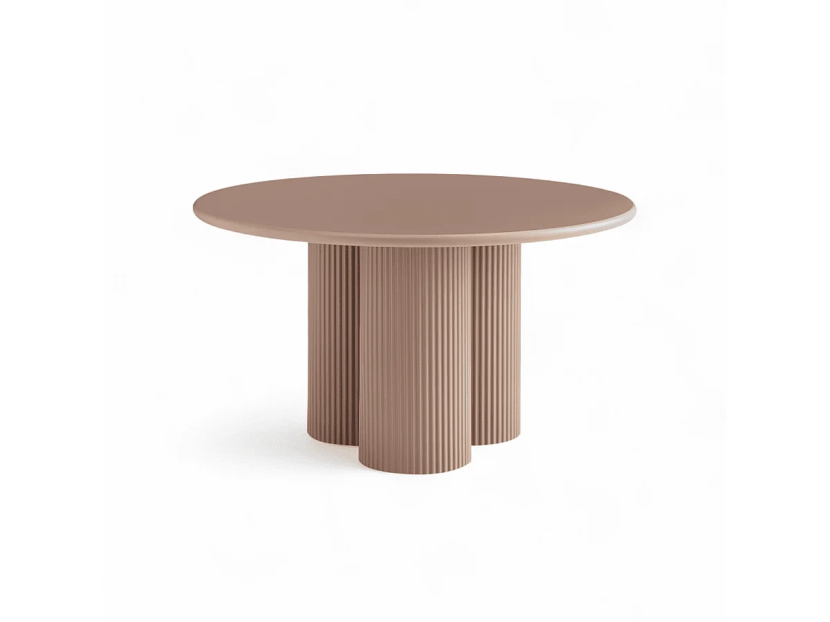 Runder Couchtich ø80 cm Mocha Mousse