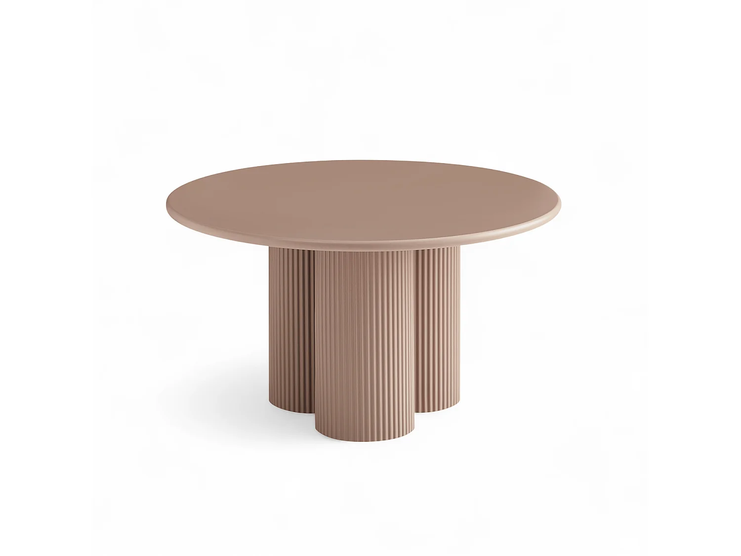 Runder Couchtich ø80 cm Mocha Mousse
