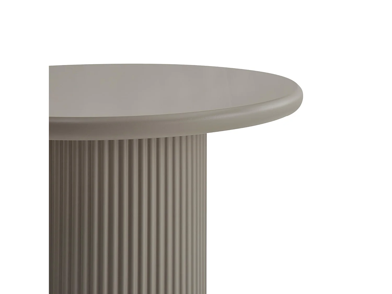 Couchtisch organisch Wave - Lackiert & MDF - Beige