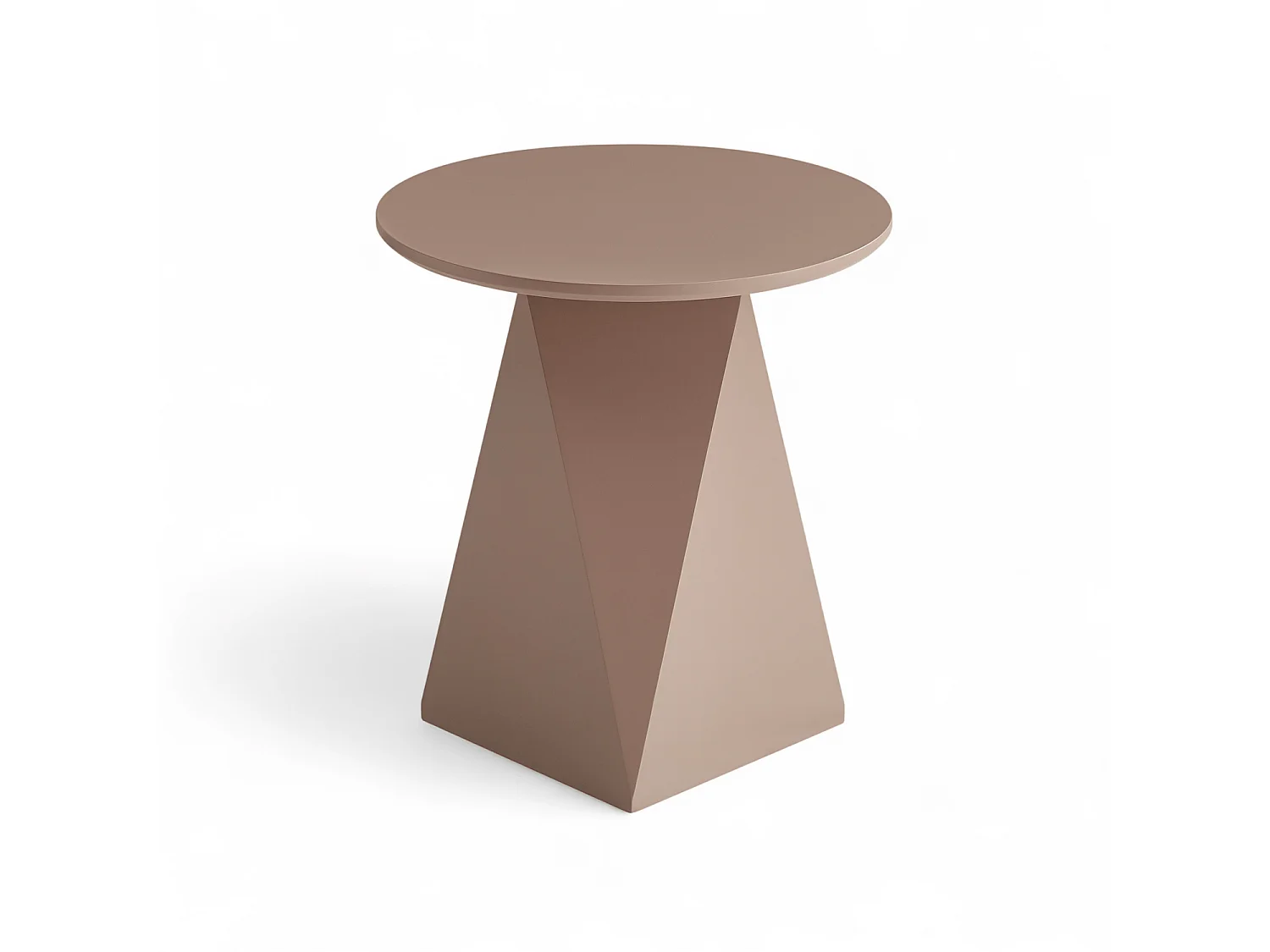 Runder Couchtich ø50 cm Mocha Mousse