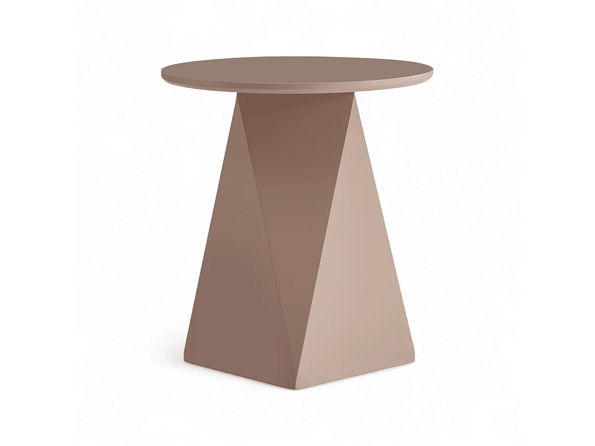 Runder Couchtich ø50 cm Mocha Mousse
