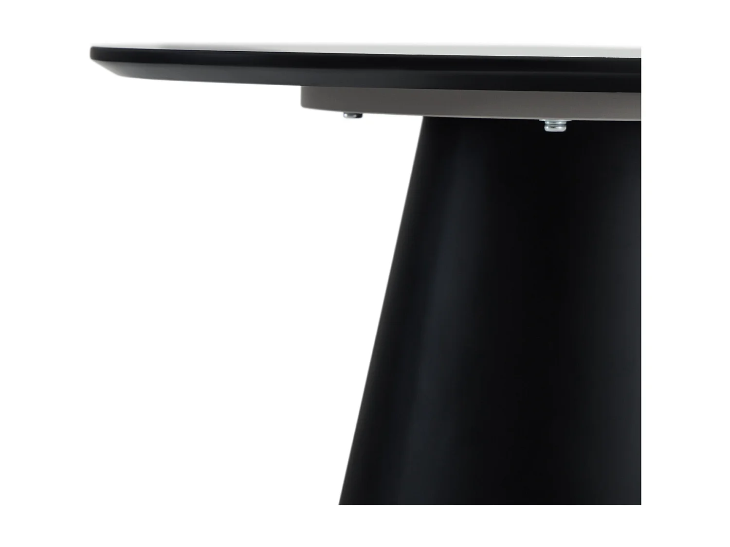 Couchtische 2er Set rund Tango - Beton-Optik & MDF - Hellgrau