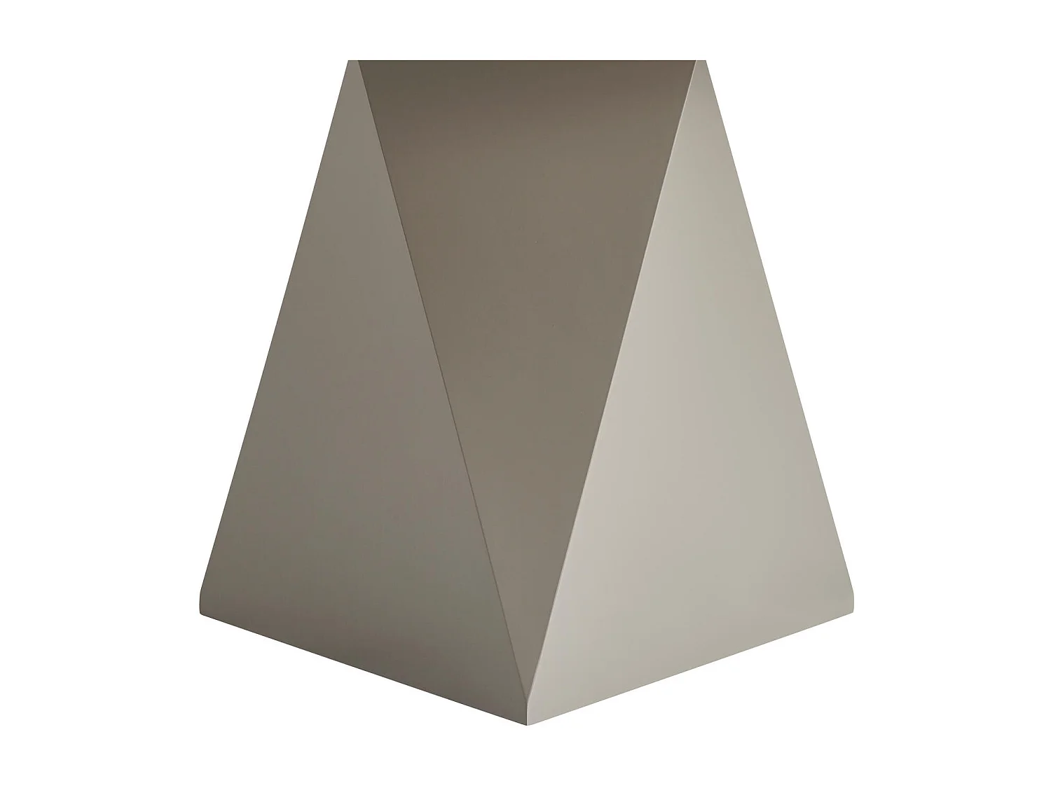 Couchtische 2er Set rund Aura - Lackiert & MDF - Beige