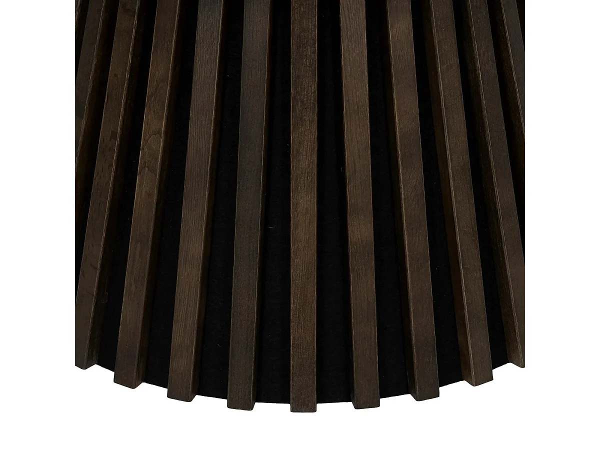 Couchtische 2er Set rund Svendborg - Eichenfurnier & MDF - Räuchereiche