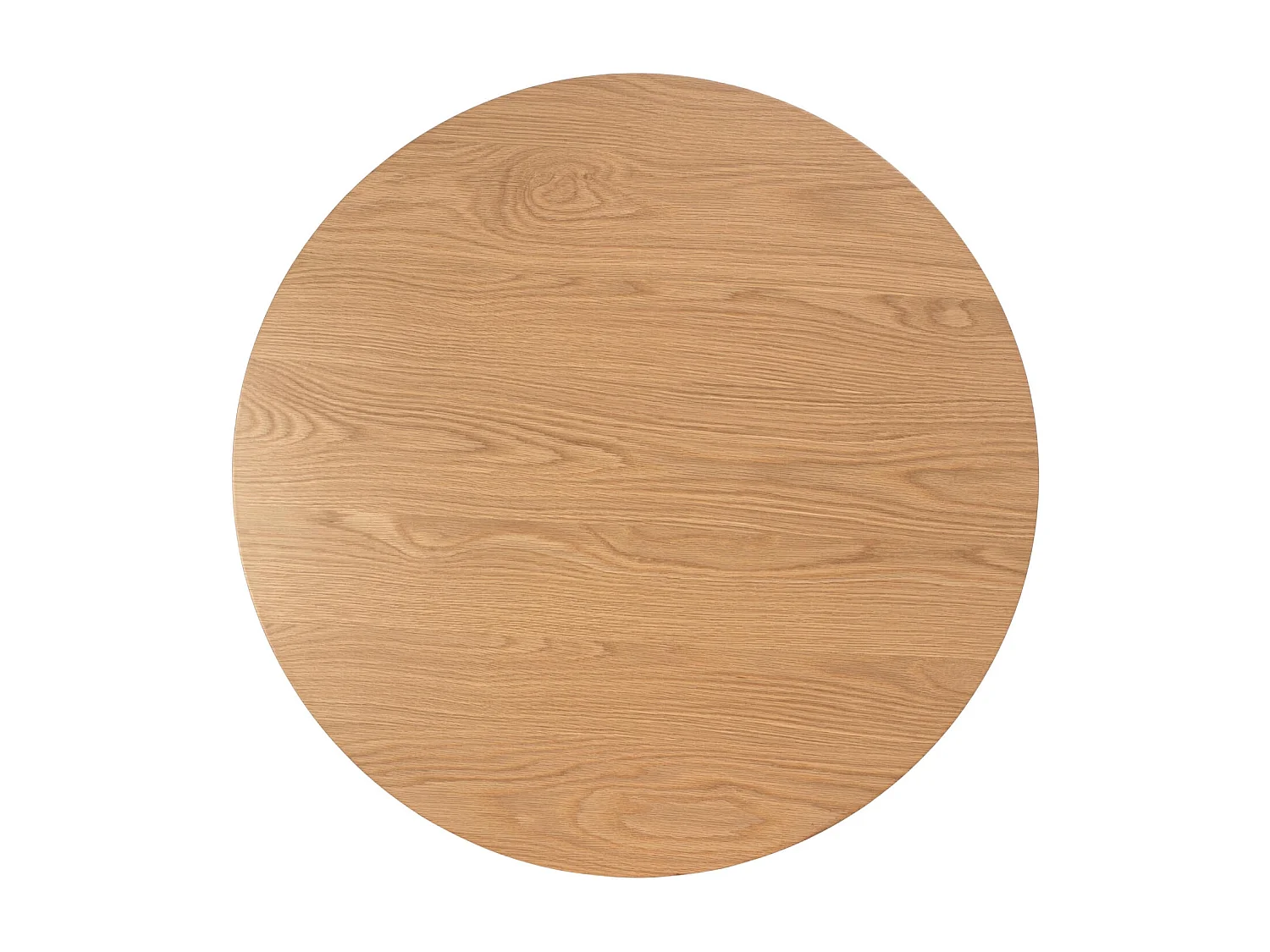 Couchtische 2er Set rund Svendborg - Eichenfurnier & MDF - Wildeiche