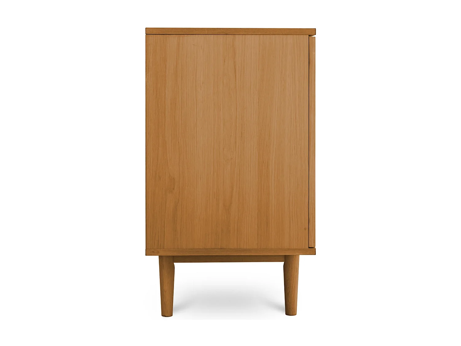 Sideboard mit 2 Türen Kerteminde - Eichenfurnier & MDF - Wildeiche