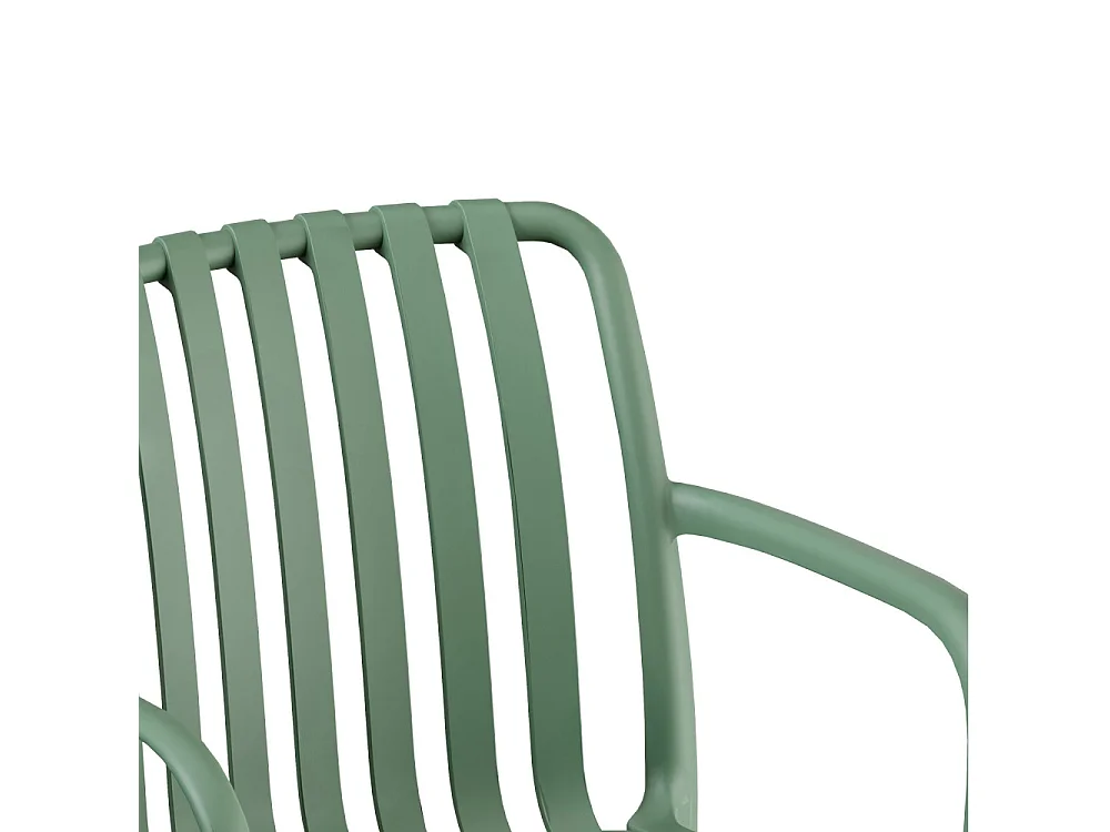 Brano - Lot de 2 fauteuils indoor/outdoor en résine - Vert