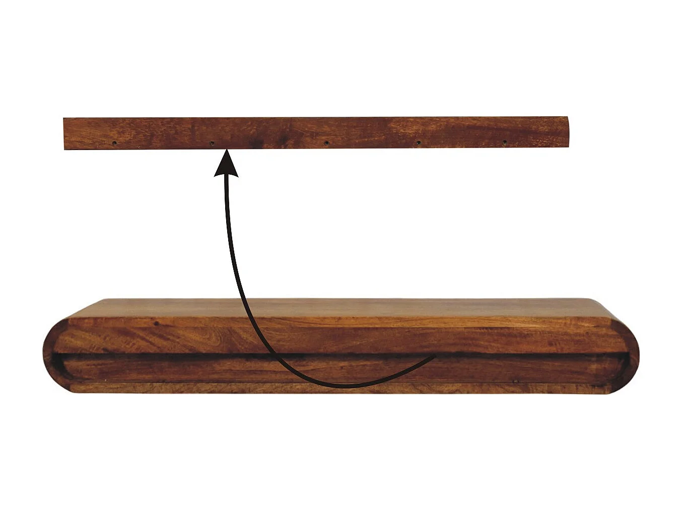 Artisan Furniture Solis Konsola ścienna