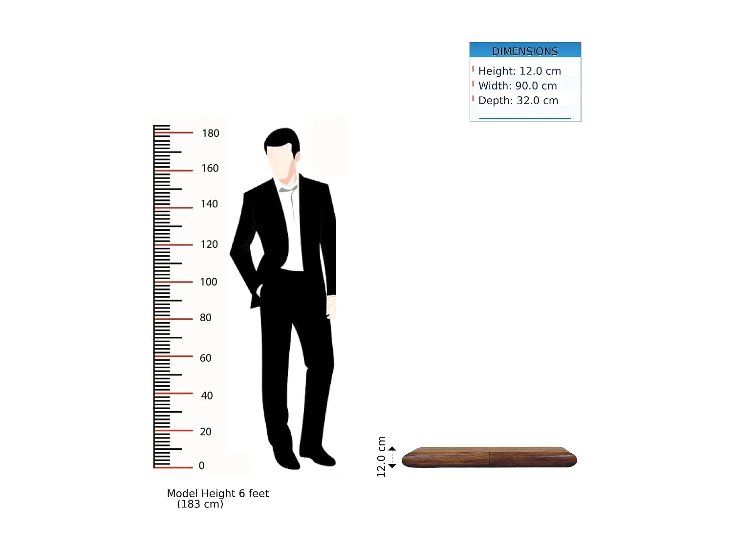 Artisan Furniture Solis Konsola ścienna