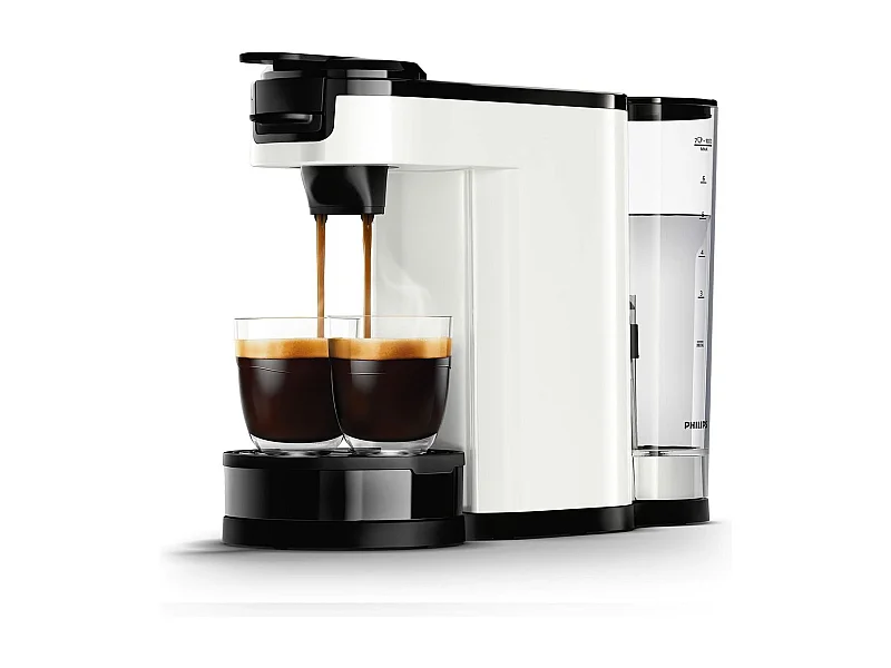 Philips Kapselkaffeemaschine HD6592/05 1450W Weiß, EU-Stecker, Kompaktes und Umweltfreundliches Design