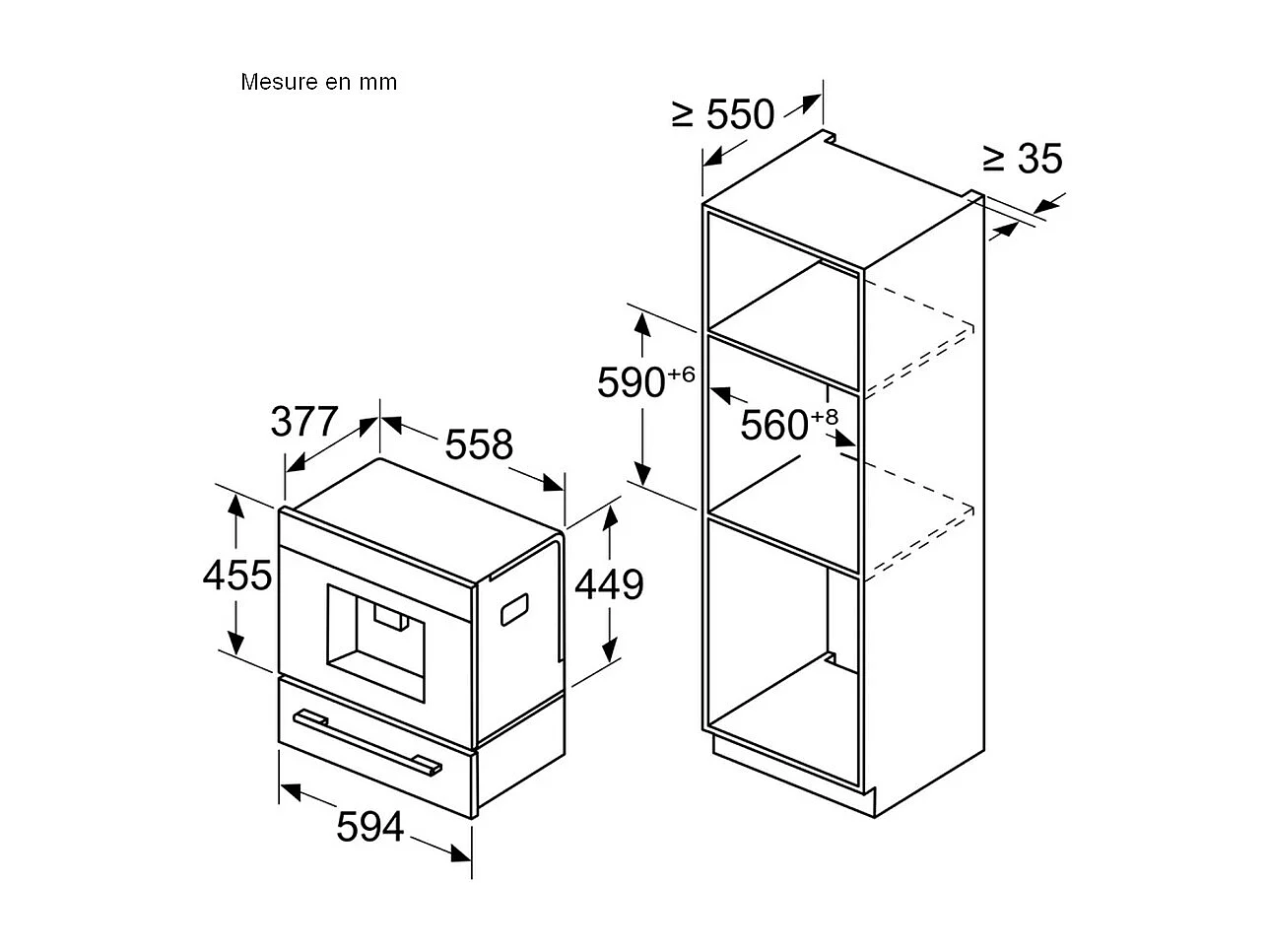 Neff Robot café expresso 19bars encastrable noir - CL4TT11N0