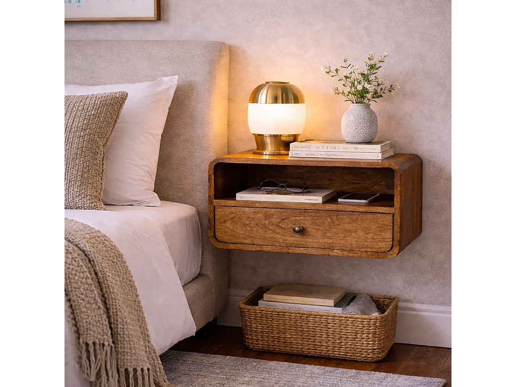 Artisan Furniture Support mural à fente ouverte pour lit