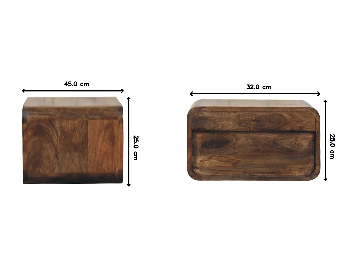 Artisan Furniture Support mural à fente ouverte pour lit