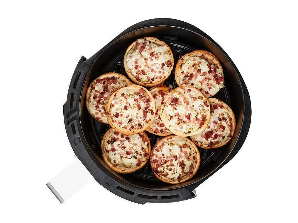 Heißluftfritteuse MEDION MD13020 1500W, 4,7L, 60-Minuten-Timer, Temperatur einstellbar bis 200°C, Weiß