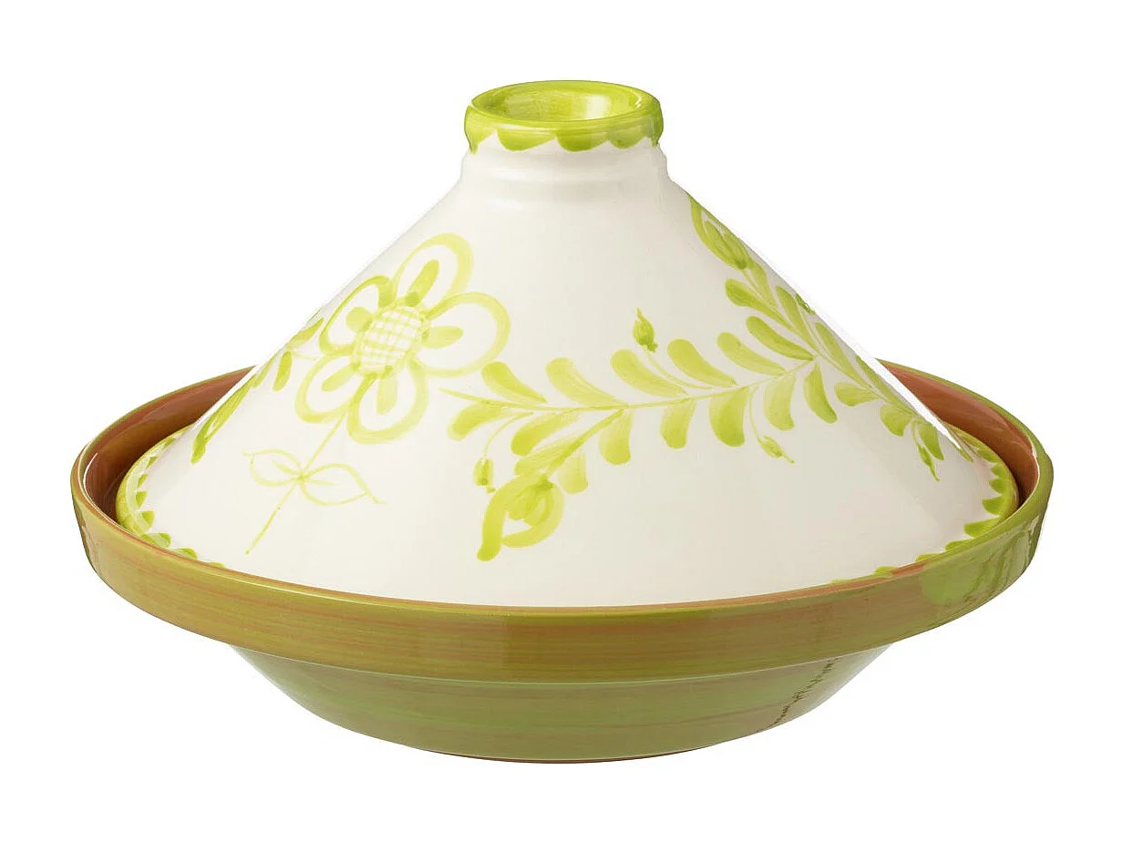 Plat à Tajine en Céramique "Granada" 28cm Vert