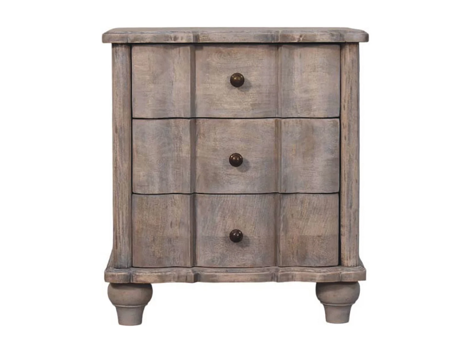 Artisan Furniture Beunumont Table de chevet incurvée