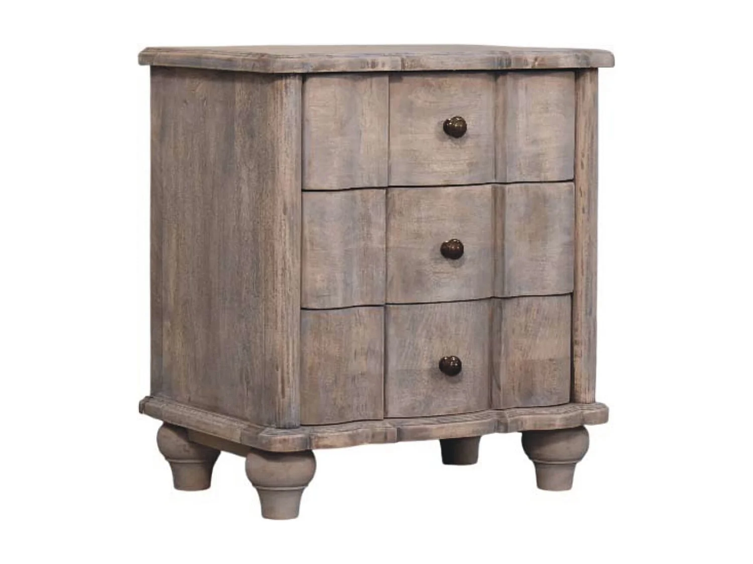 Artisan Furniture Beunumont Table de chevet incurvée