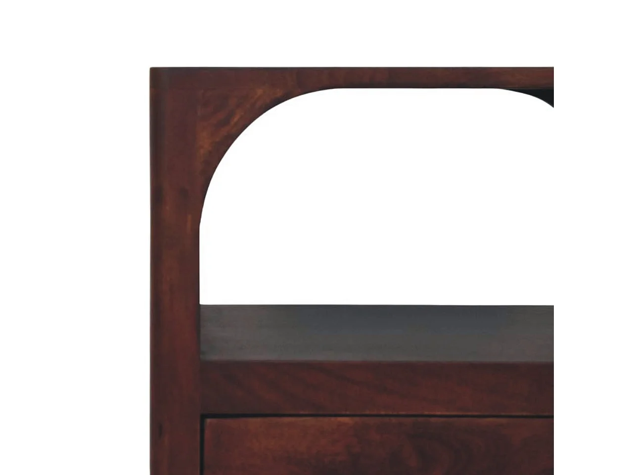 Artisan Furniture Arched Nachttisch Edge mit 1 Schublade