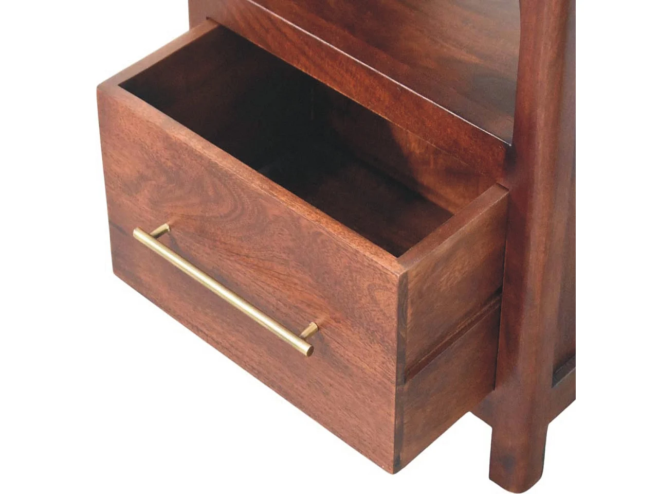 Artisan Furniture Arched Nachttisch Edge mit 1 Schublade