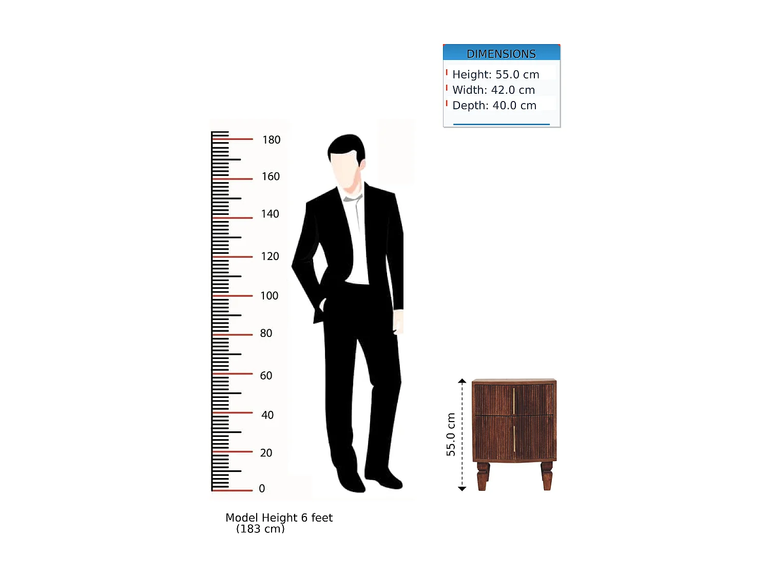 Artisan Furniture Harper Nachttisch