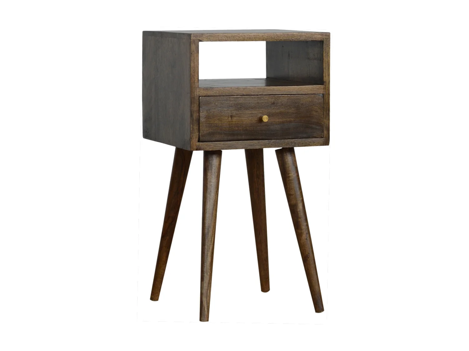 Artisan Furniture Mini table de chevet grise délavée