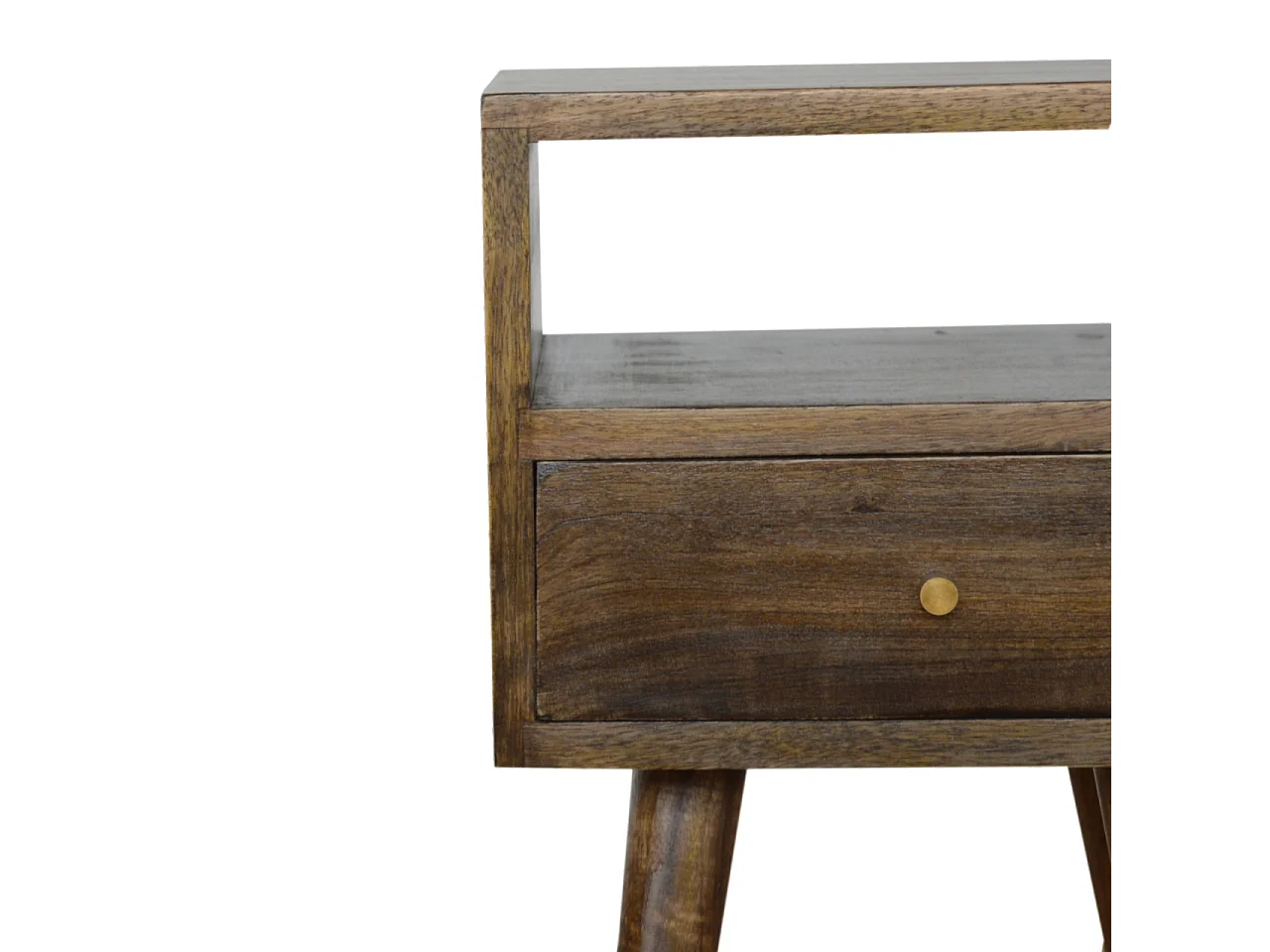 Artisan Furniture Mini table de chevet grise délavée