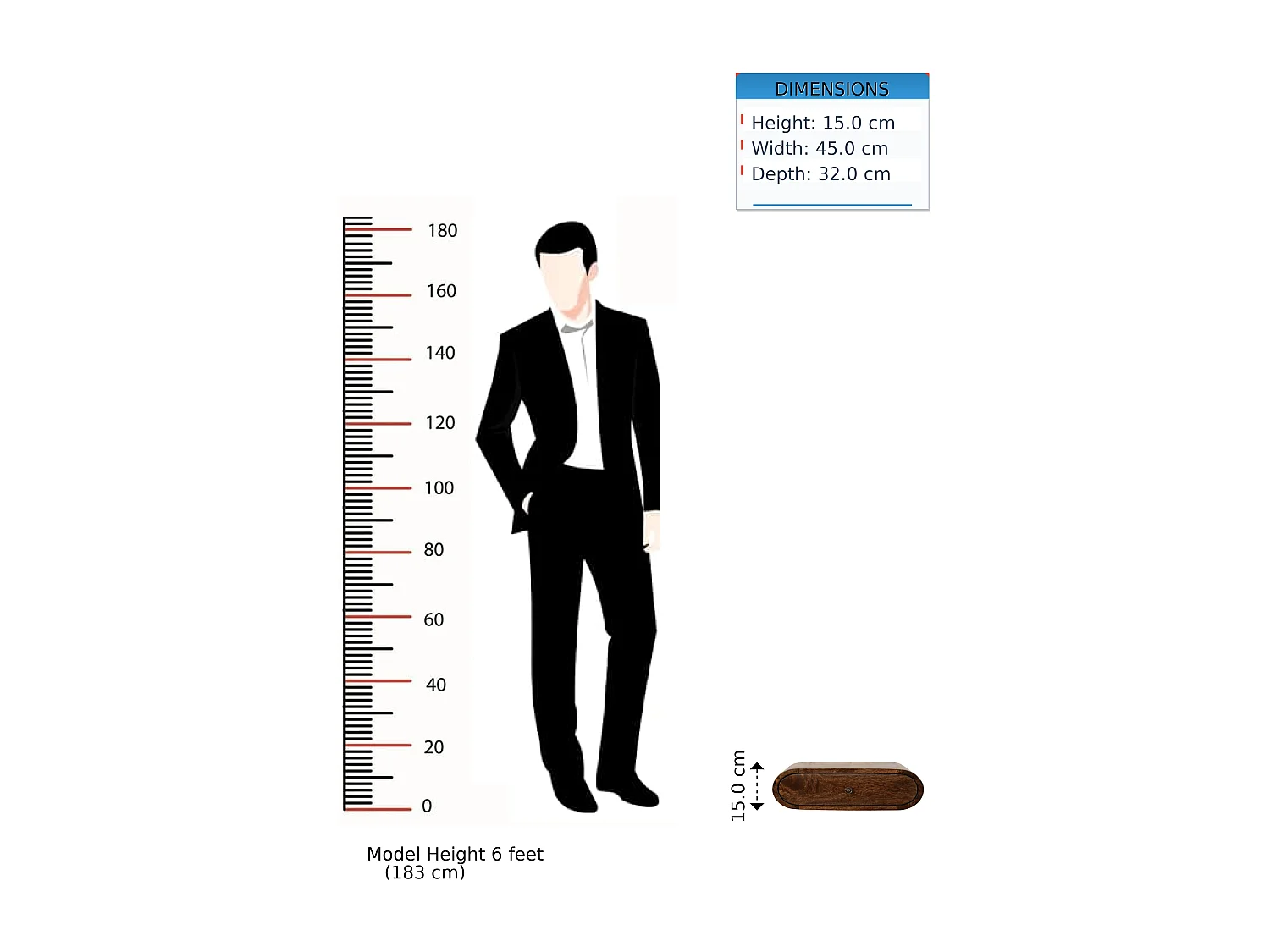 Artisan Furniture Table de chevet arrondie à fixation murale, couleur gris classique