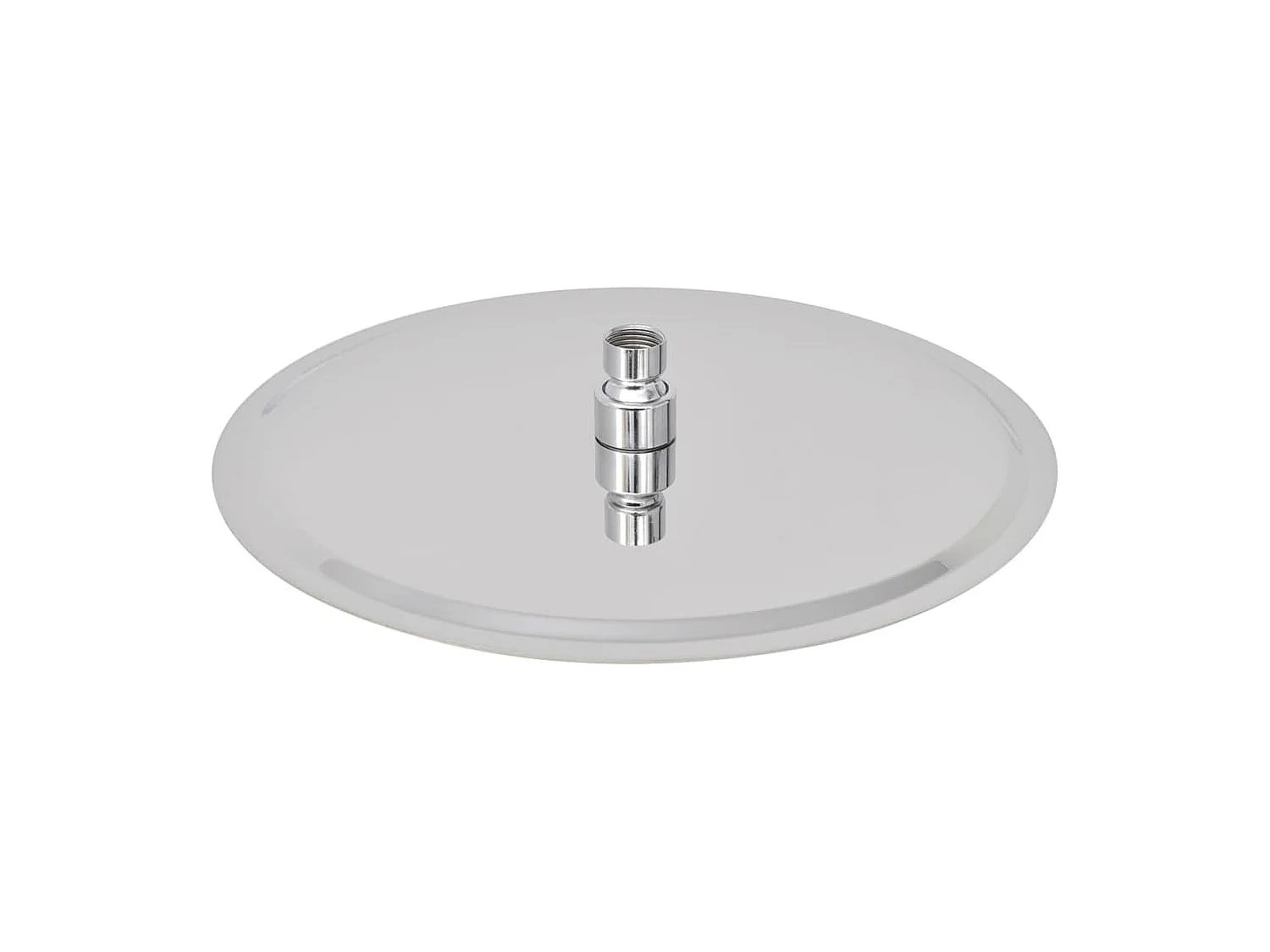 Juego de 2 rociadores de ducha de inmersión diámetro 30 cm acero inoxidable 02_0002101