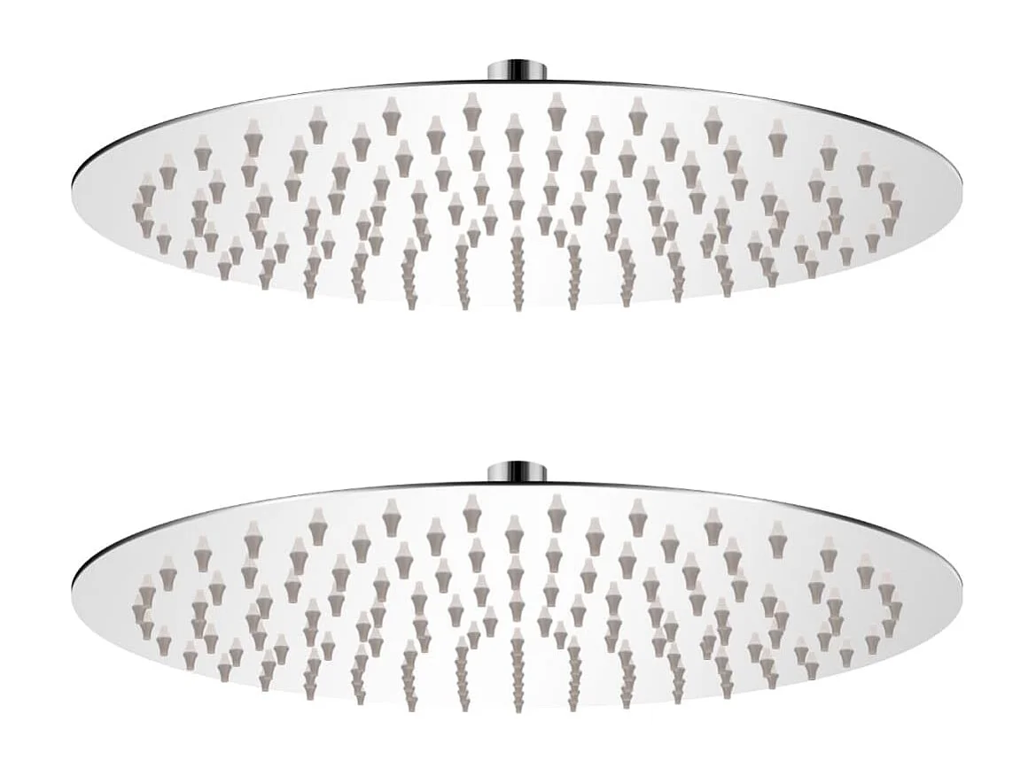 Lot de 2 pommes argenté 30 x 30 x 30 cm 02_0002101