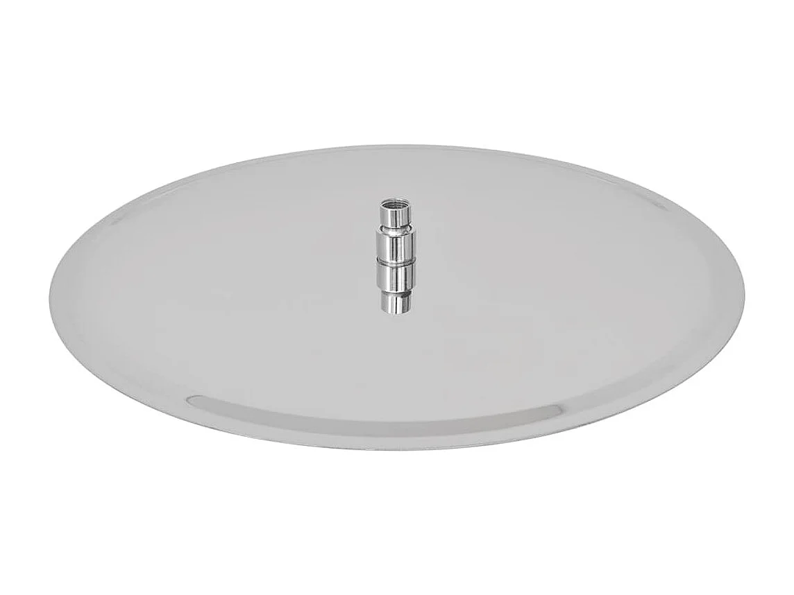 Conjunto de 2 chuveiros de imersão com diâmetro de 50 cm em aço inoxidável 02_0002103