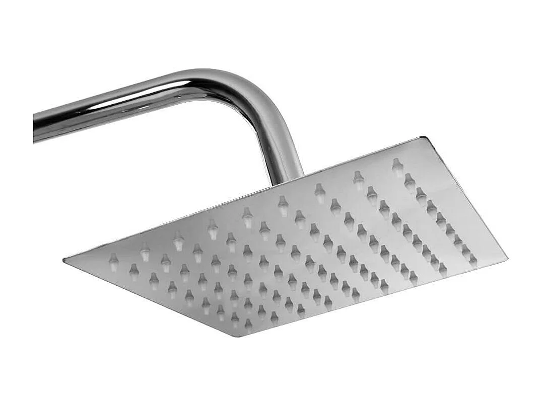 Set doccia doppio soffione con doccetta Soffione doccia quadrato orientabile Bagno di casa Interno 95 cm 02_0003785