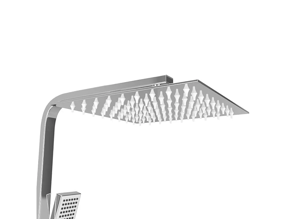 Set doccia doppio soffione e termostato doccia portatile soffione quadrato asta doccia regolabile da 80 cm a 120 cm bagno in acciaio inossidabile casa 02_0003788