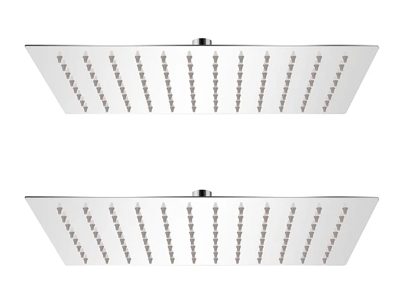 Conjunto de 2 chuveiros de imersão retangulares 20x30 cm aço inoxidável 02_0002109