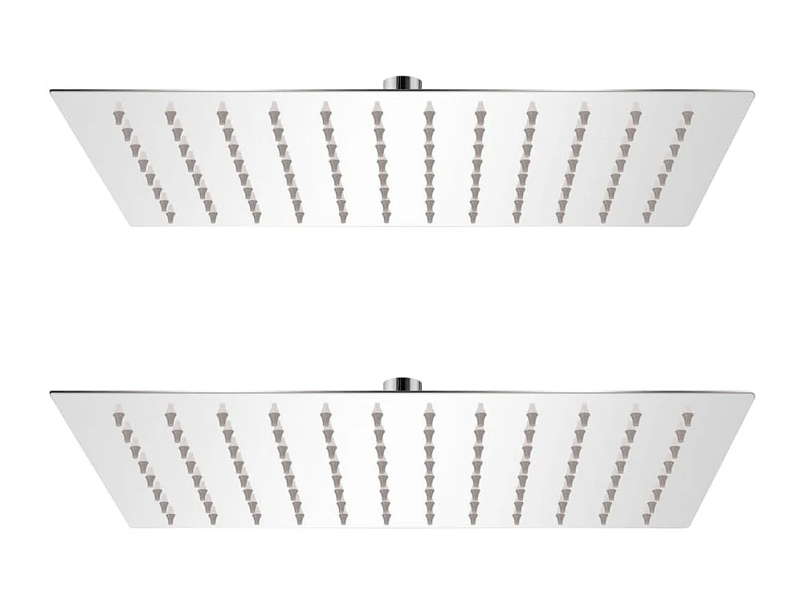 Conjunto de 2 chuveiros de imersão retangulares 20x30 cm aço inoxidável 02_0002109