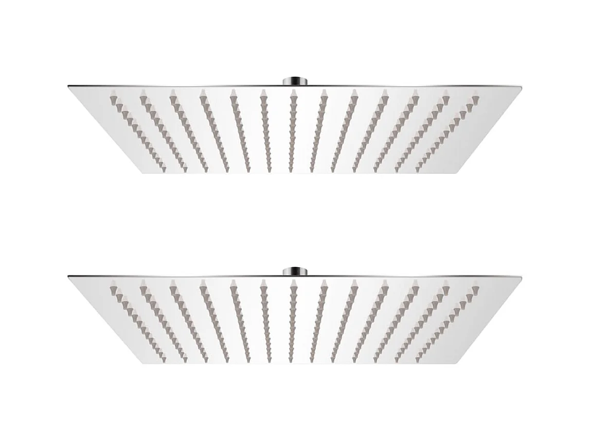 Set 2 soffioni doccia quadrati immersione 25x25 cm inox 02_0002105