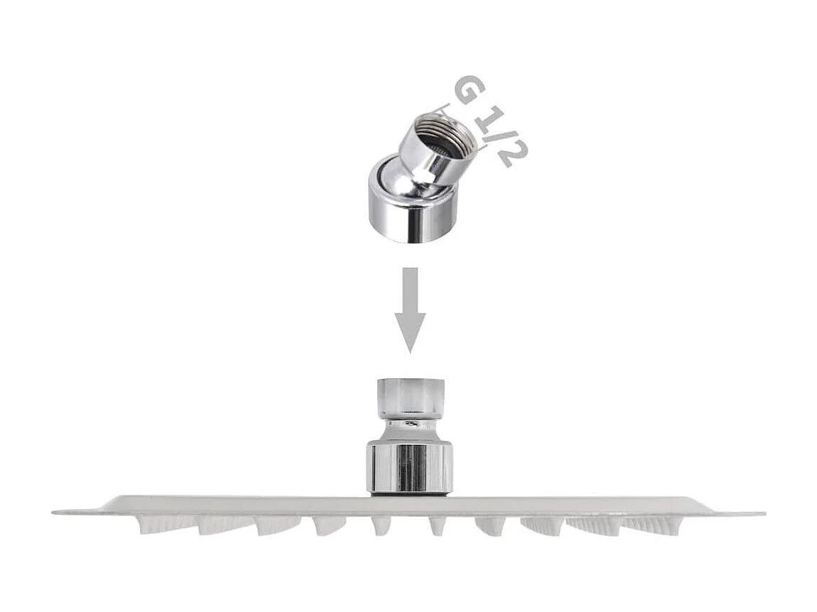 Lot de 2 pommes argenté 20 x 20 x 20 cm 02_0002104