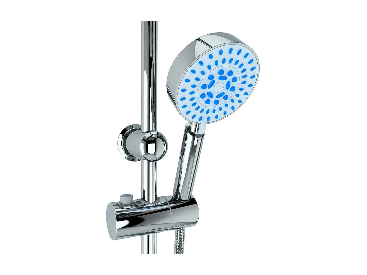 Conjunto de chuveiro para banheiro com duas cabeças e chuveiro de mão em aço inoxidável 02_0003786
