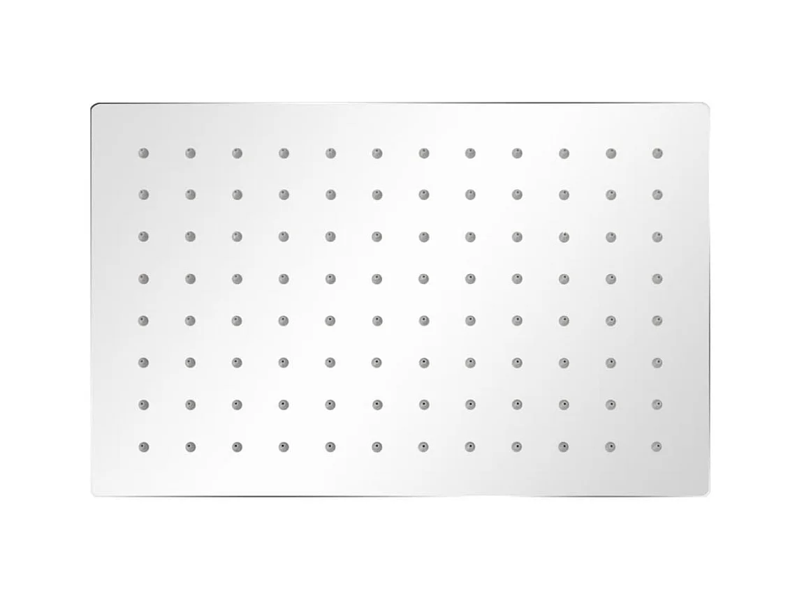 Soffione doccia rettangolare a immersione in acciaio inox 20 x 30 cm 02_0003095