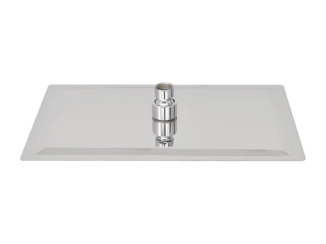 Soffione doccia rettangolare a immersione in acciaio inox 20 x 30 cm 02_0003095