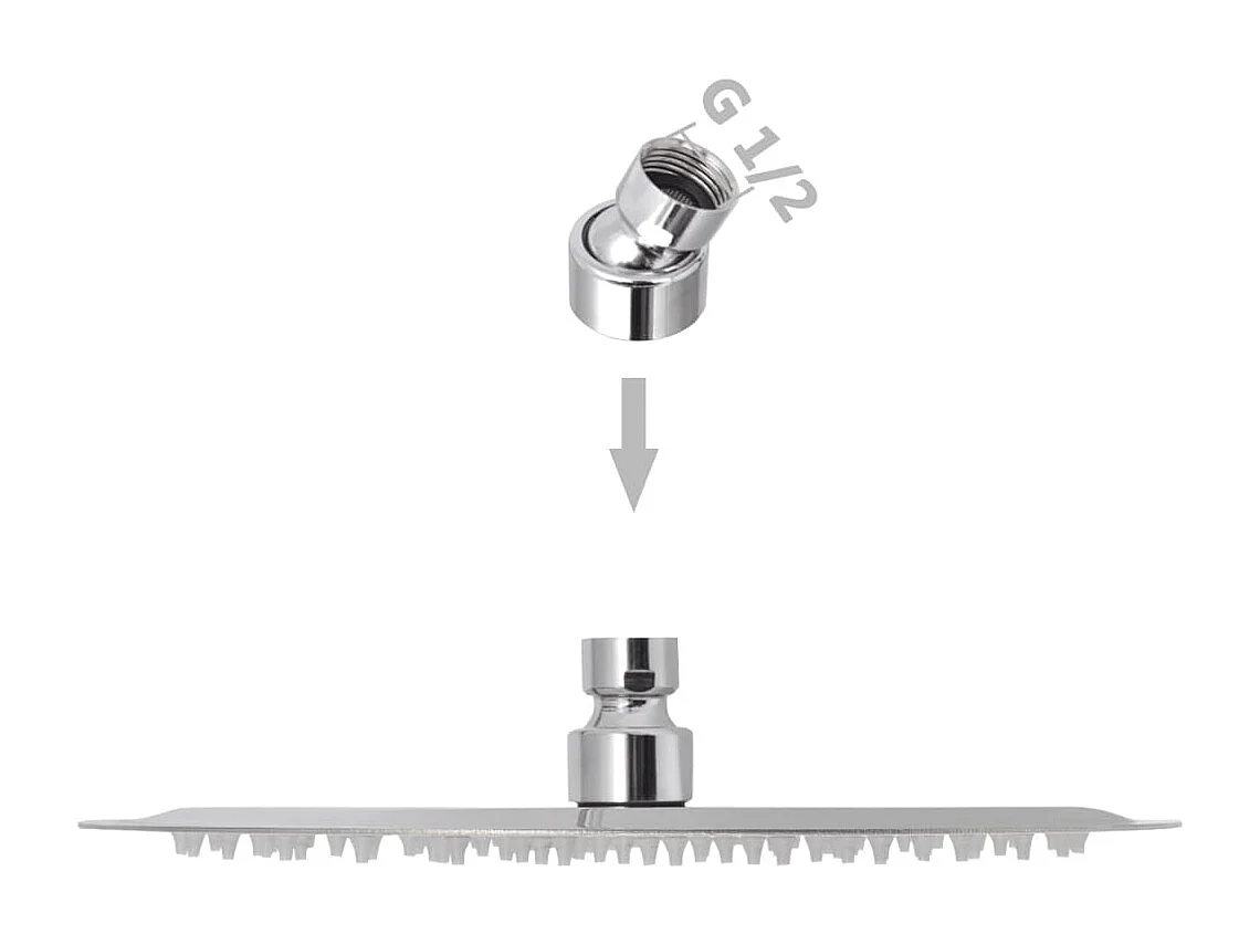 Lot de 2 pommes argenté 25 x 25 x 25 cm 02_0002100