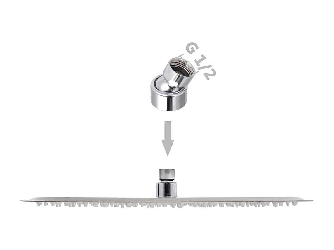 Set 2 soffioni doccia a immersione diametro 40 cm in acciaio inox 02_0002102