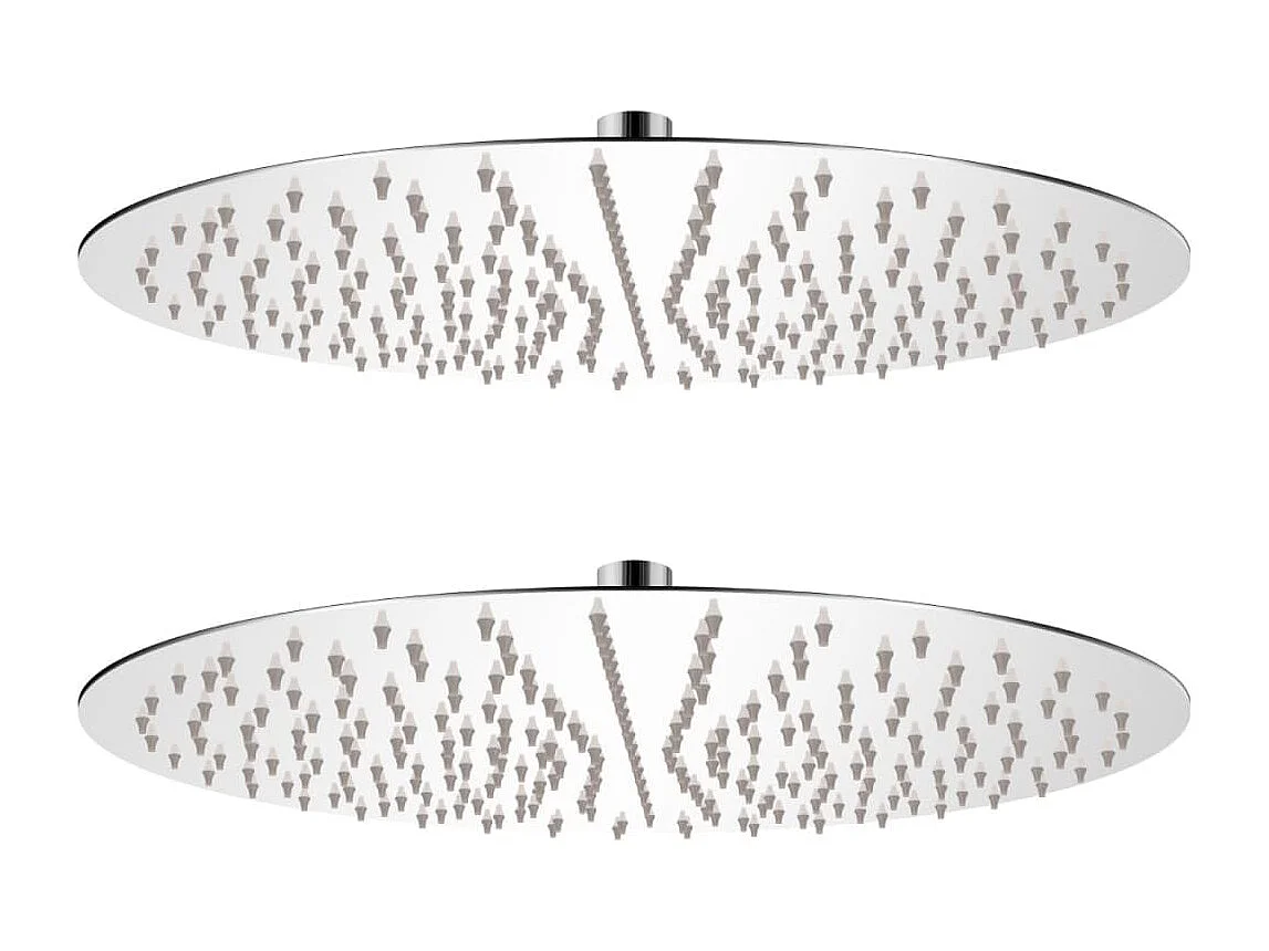 Set 2 soffioni doccia a immersione diametro 40 cm in acciaio inox 02_0002102