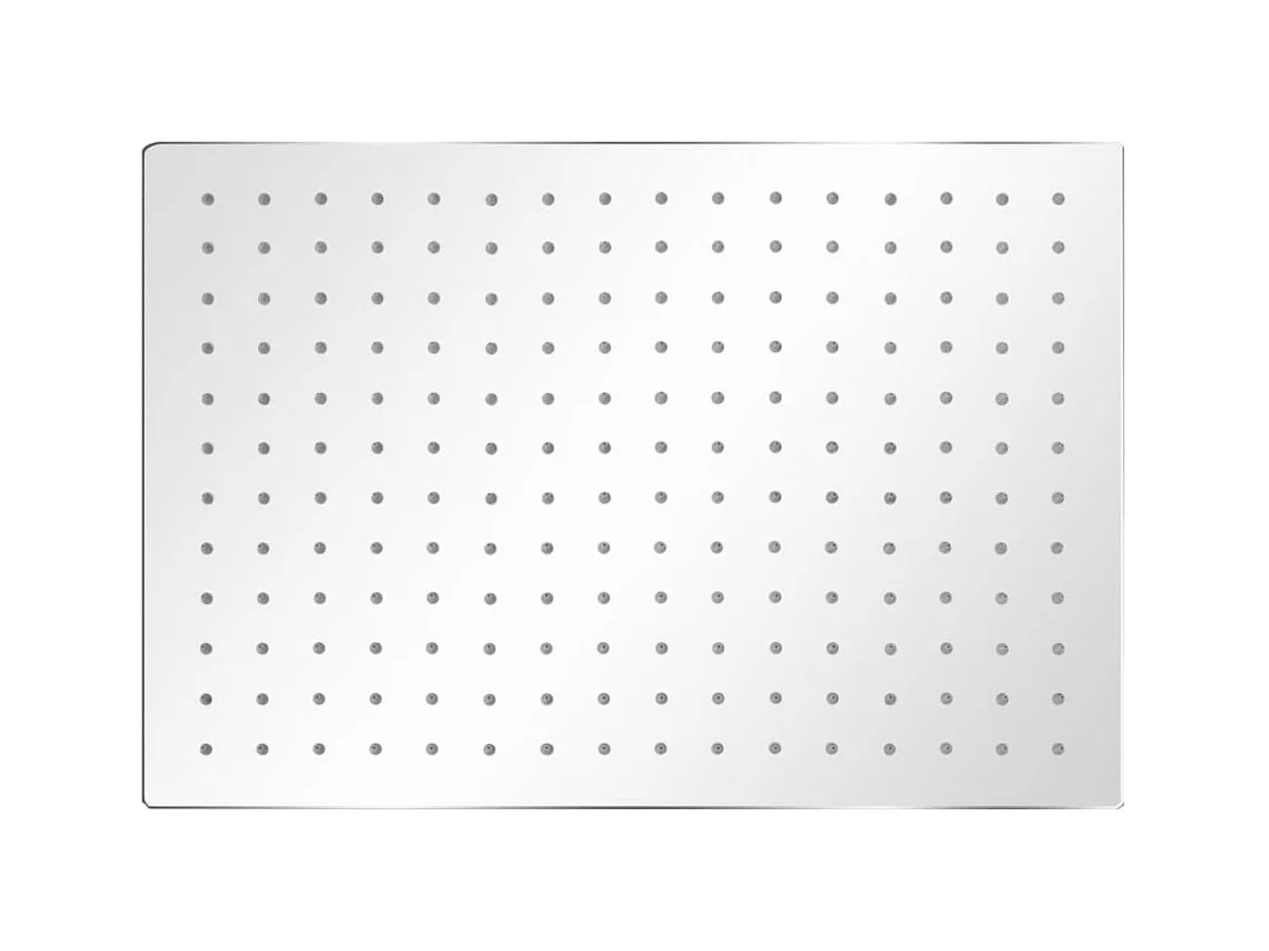 Soffione doccia rettangolare a immersione in acciaio inox 30 x 40 cm 02_0003096