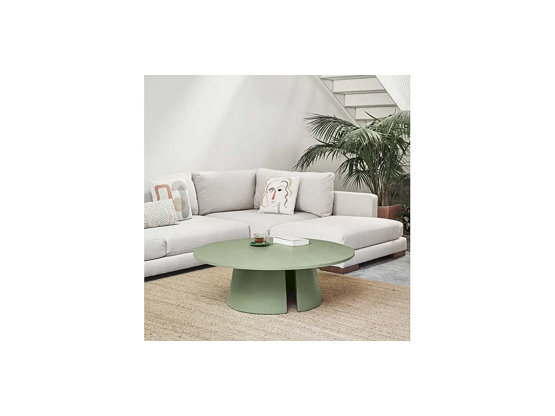 Table basse ronde Bois Vert - TEULAT CEP