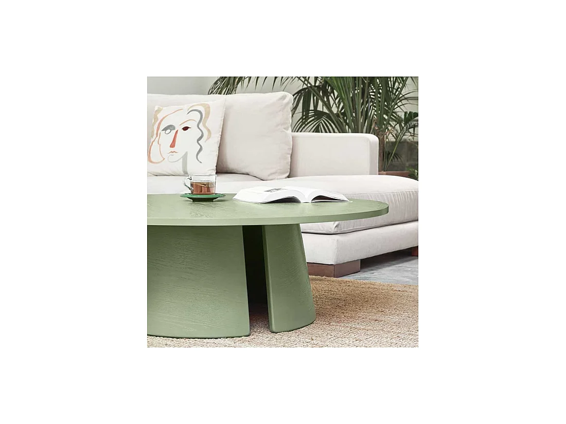 Table basse ronde Bois Vert - TEULAT CEP