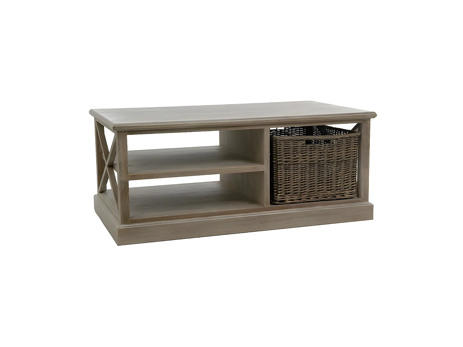 Table basse 1 panier - FLORINA