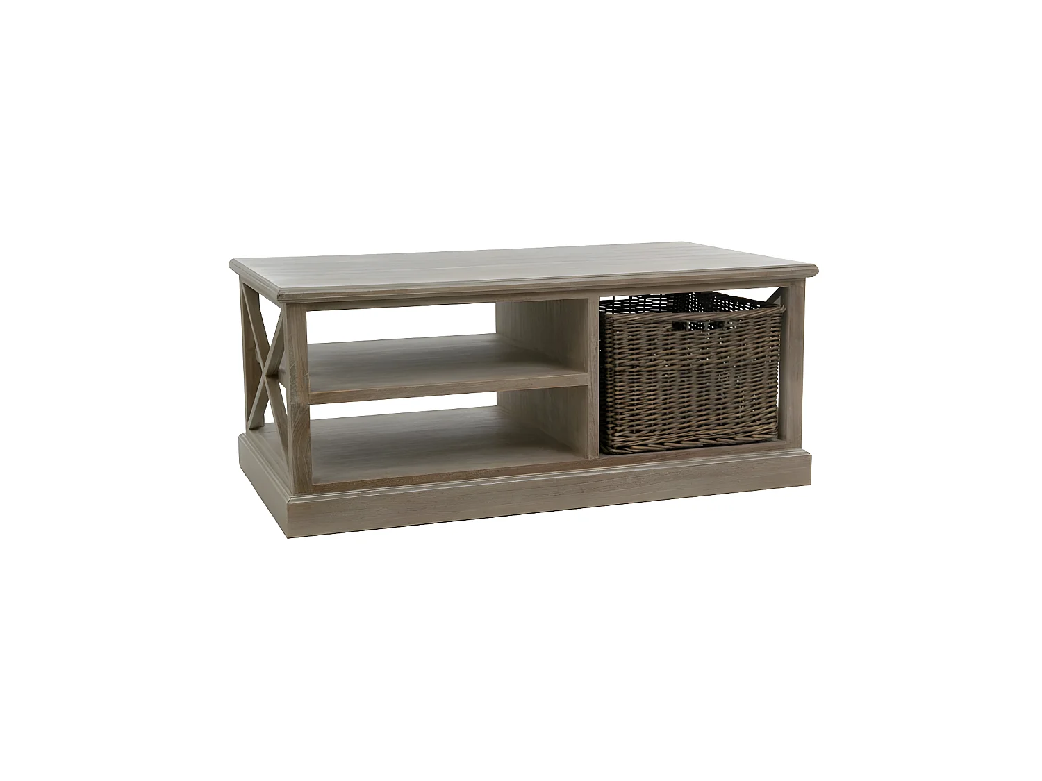 Table basse 1 panier - FLORINA