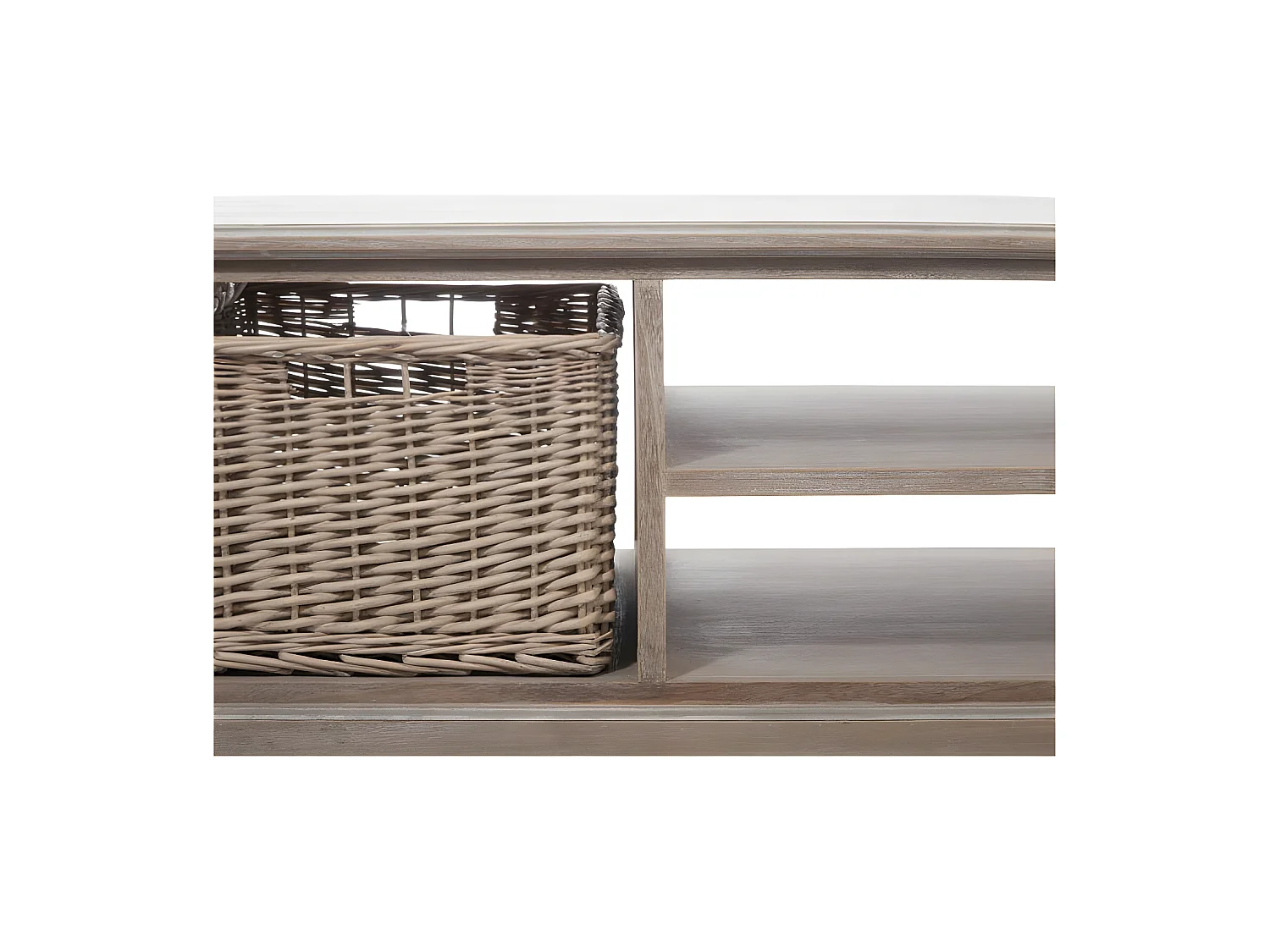 Table basse 1 panier - FLORINA