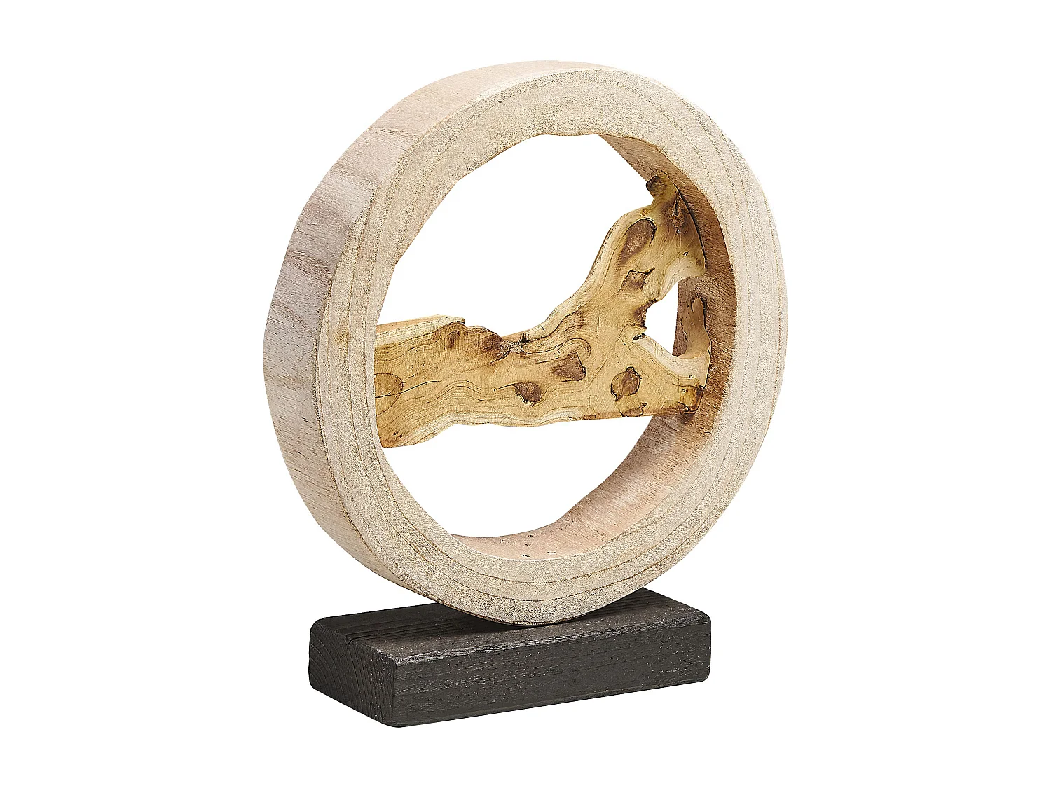 Decoratief accessoire OCAMPO Hout Lichtbruin